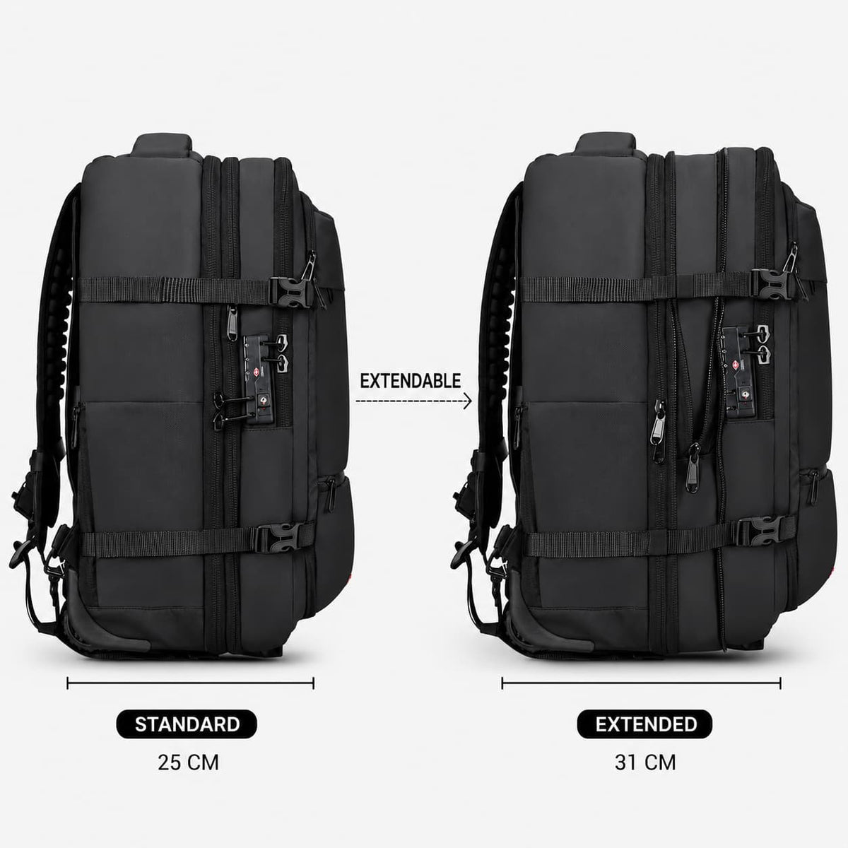 compression suitcase ruksly