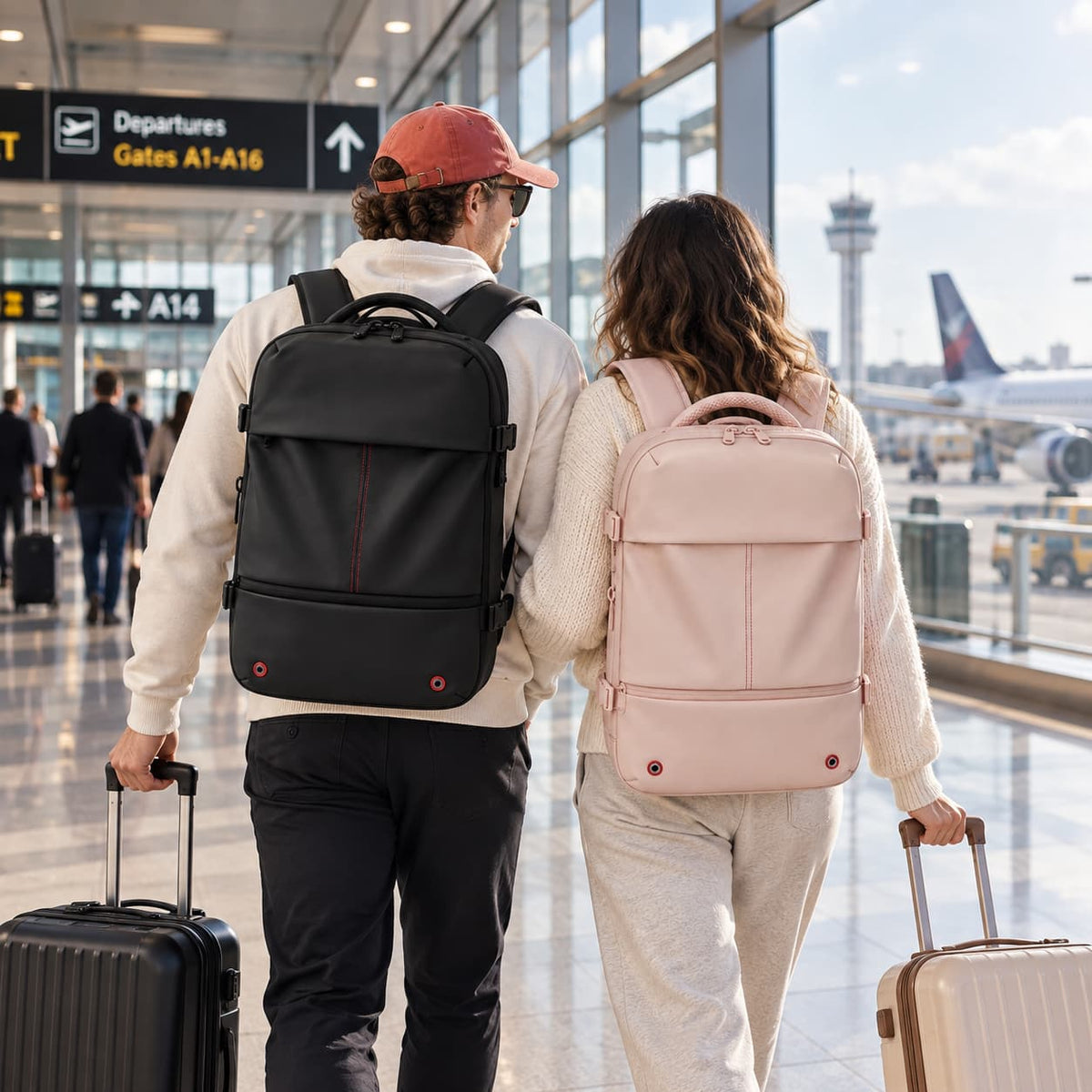 Vacuum Compression Travel Backpack
