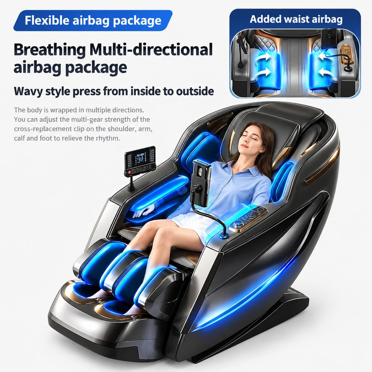 Massage Chair 6D Multifunctional Zero Gravity