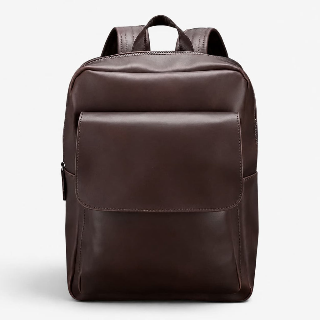 Men’s Vintage Leather Backpack ruksly