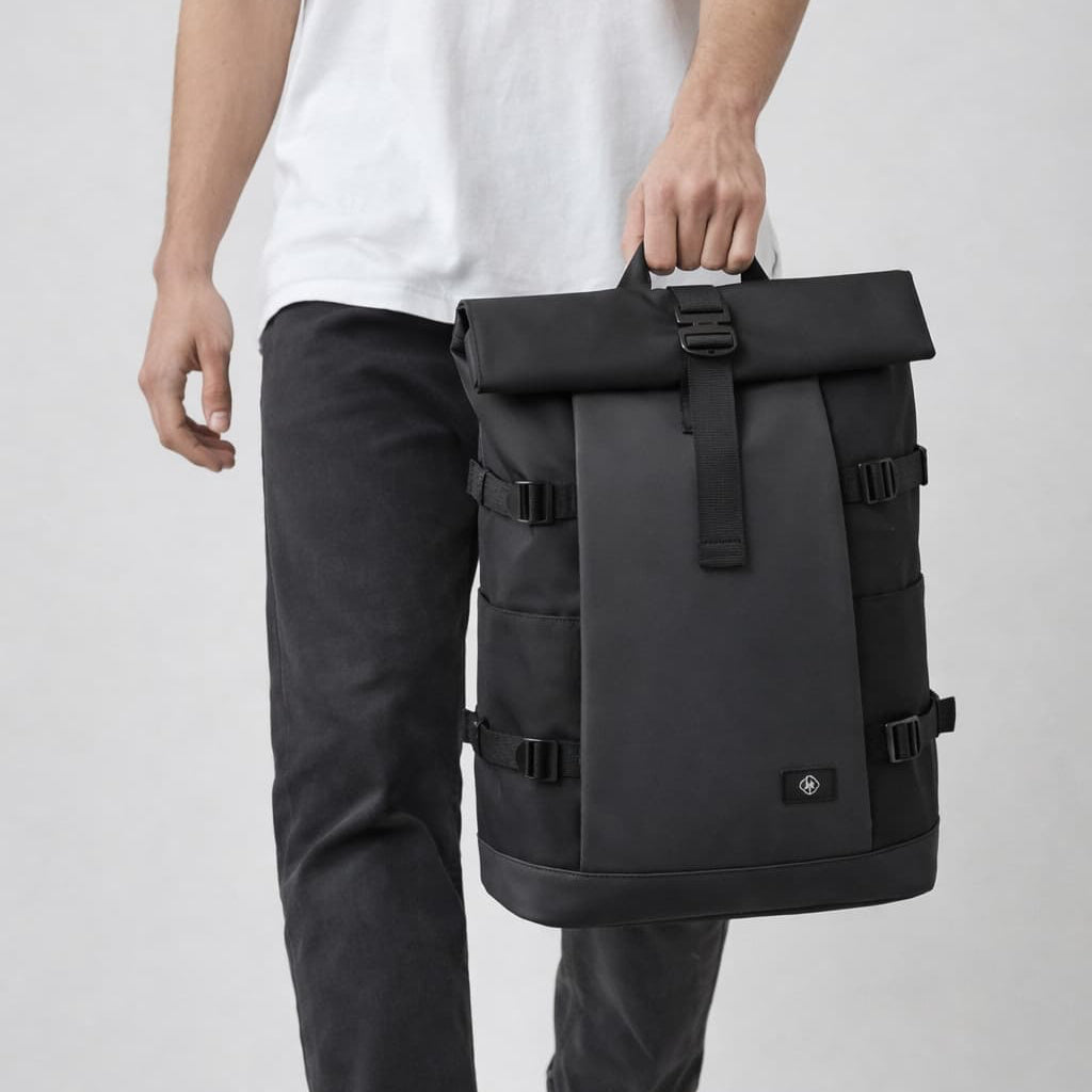 17-Inch Water-Resistant Laptop Backpack for Men ruksly