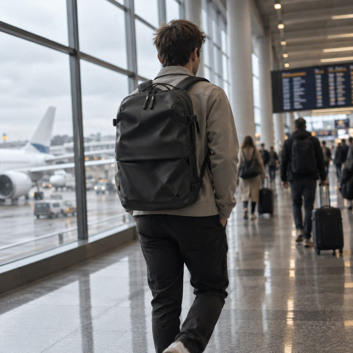 Travel Auto Compression Backpack