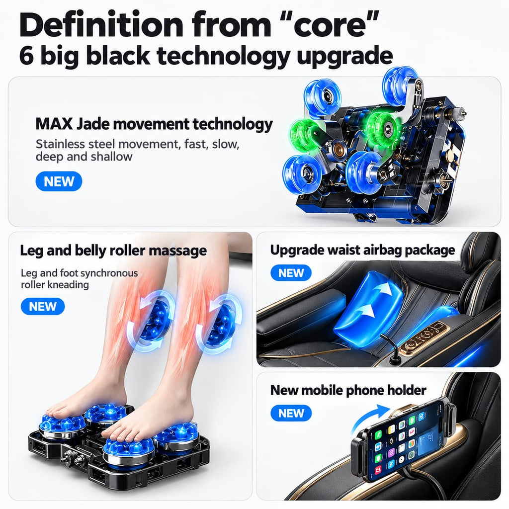 Massage Chair 6D Multifunctional Zero Gravity