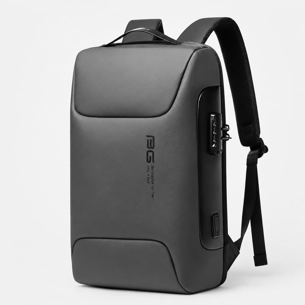 Black Anti-Theft Backpack – Secure & Stylish Maison Sacori