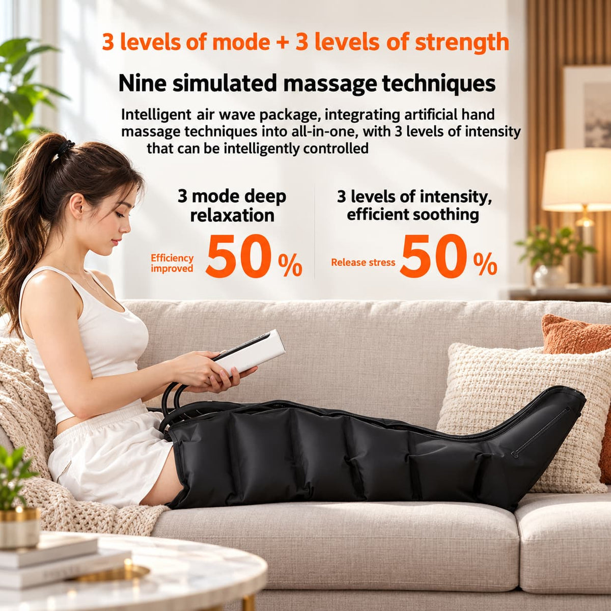 Leg Compression Boots Massager