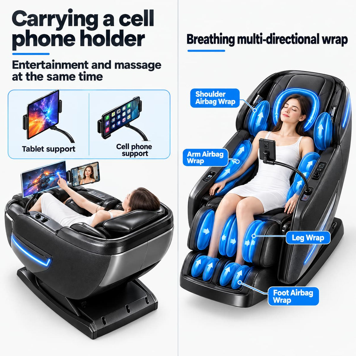 Massage Chair 6D Zero Gravity