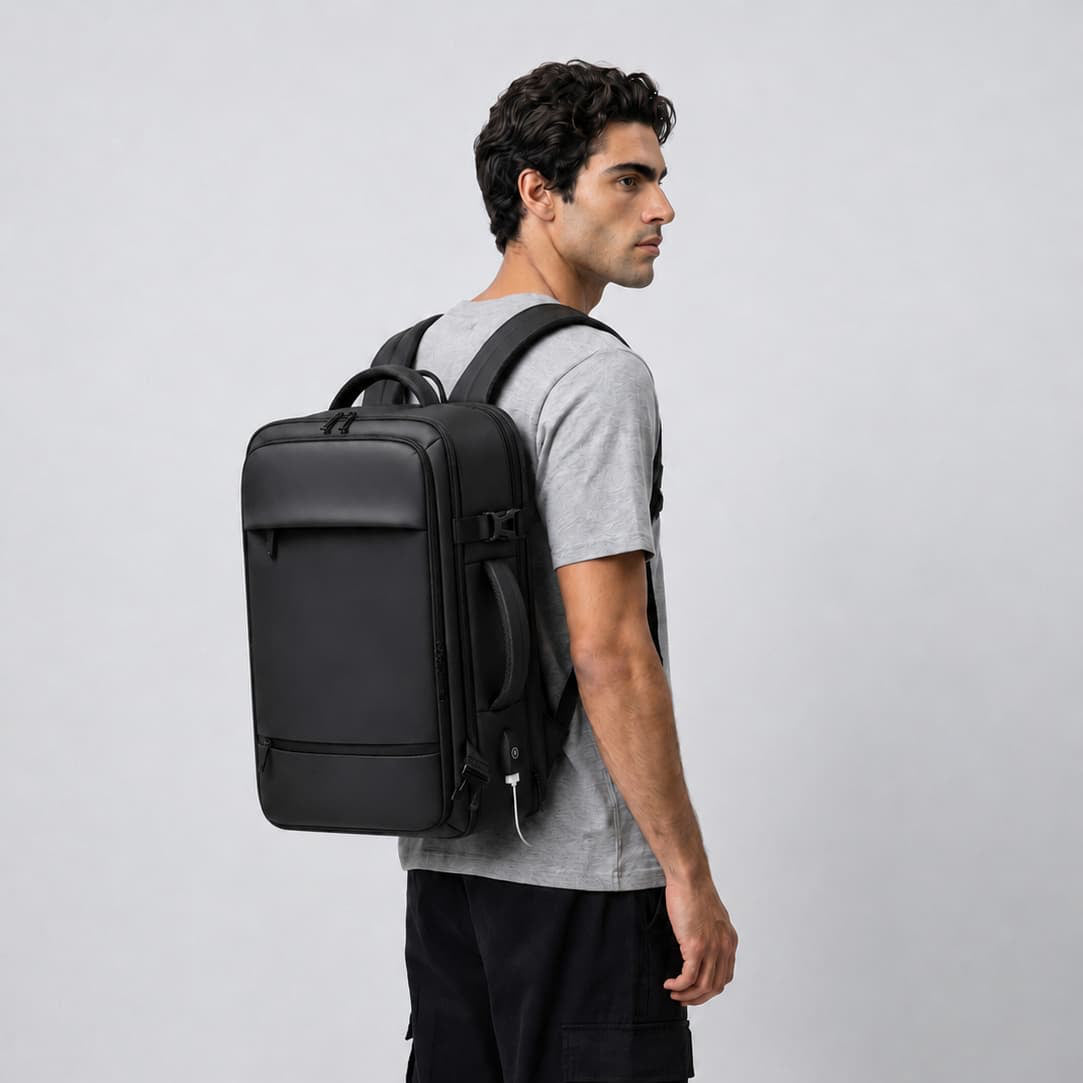 Expandable Cabin Backpack – Flexible Travel Bag – ruksly