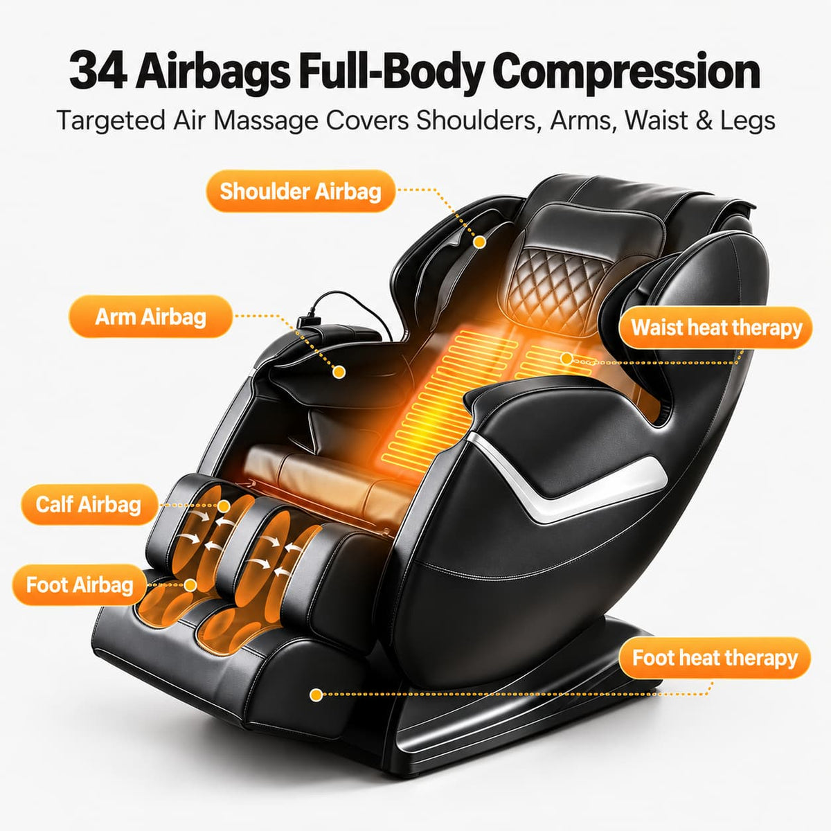 Massage Chair Full Body Zero Gravity