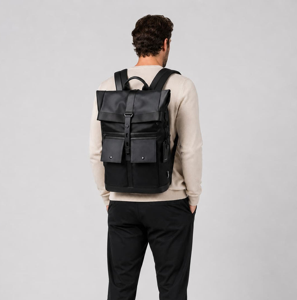Sac à dos ordinateur imperméable homme ruksly