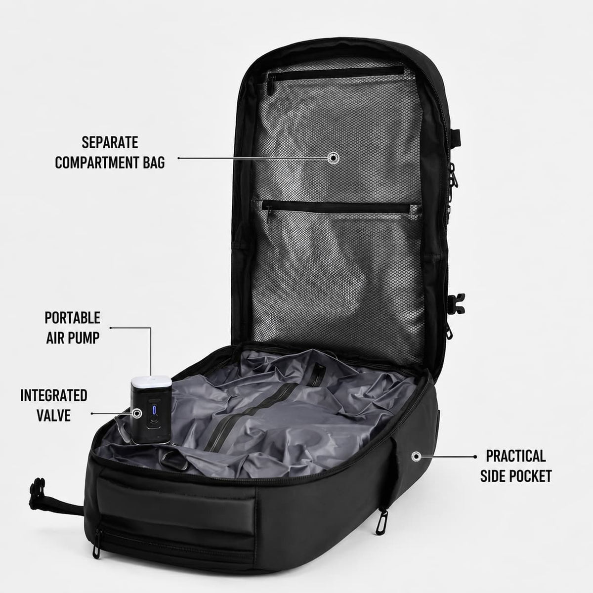 compression suitcase ruksly