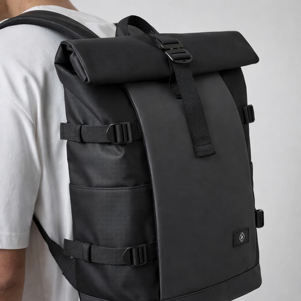17-Inch Water-Resistant Laptop Backpack for Men ruksly