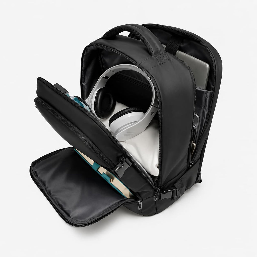 Urban Laptop Backpack Black Maison Dorsal