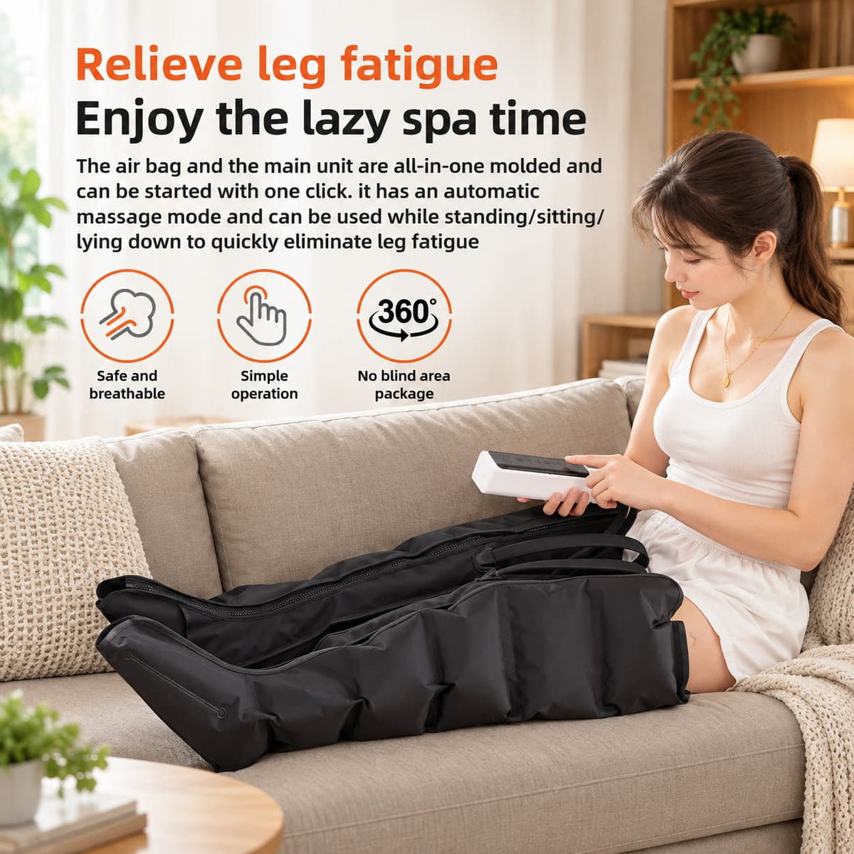 Leg Compression Boots Massager
