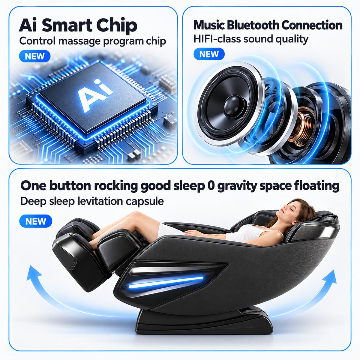 Massage Chair 6D Zero Gravity