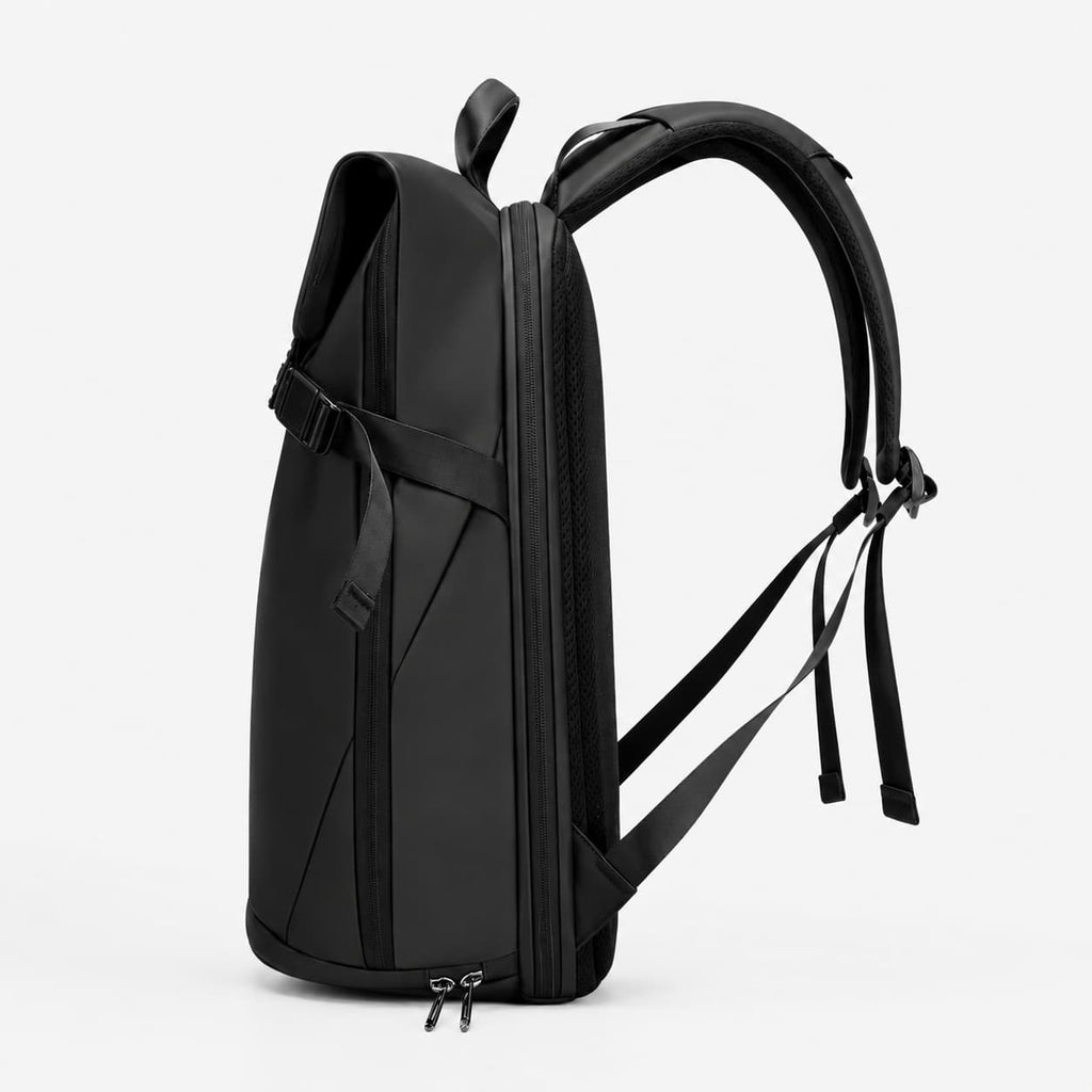 Modern 16-Inch Roll Top Laptop Backpack Maison Sacori