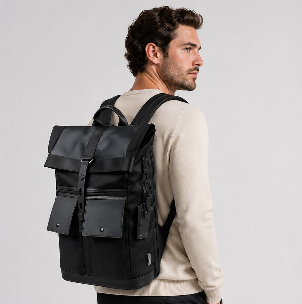 Sac à dos ordinateur imperméable homme ruksly