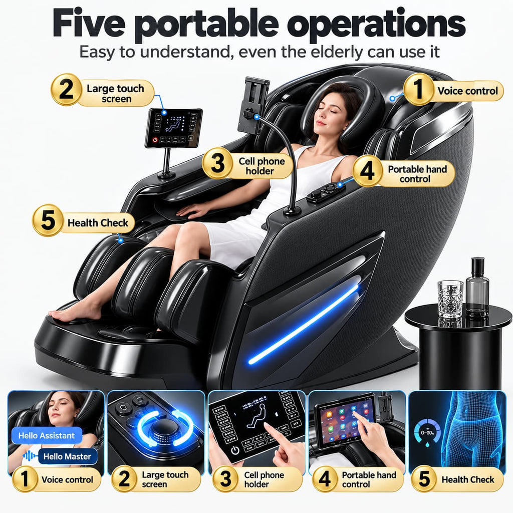 Massage Chair 6D Zero Gravity