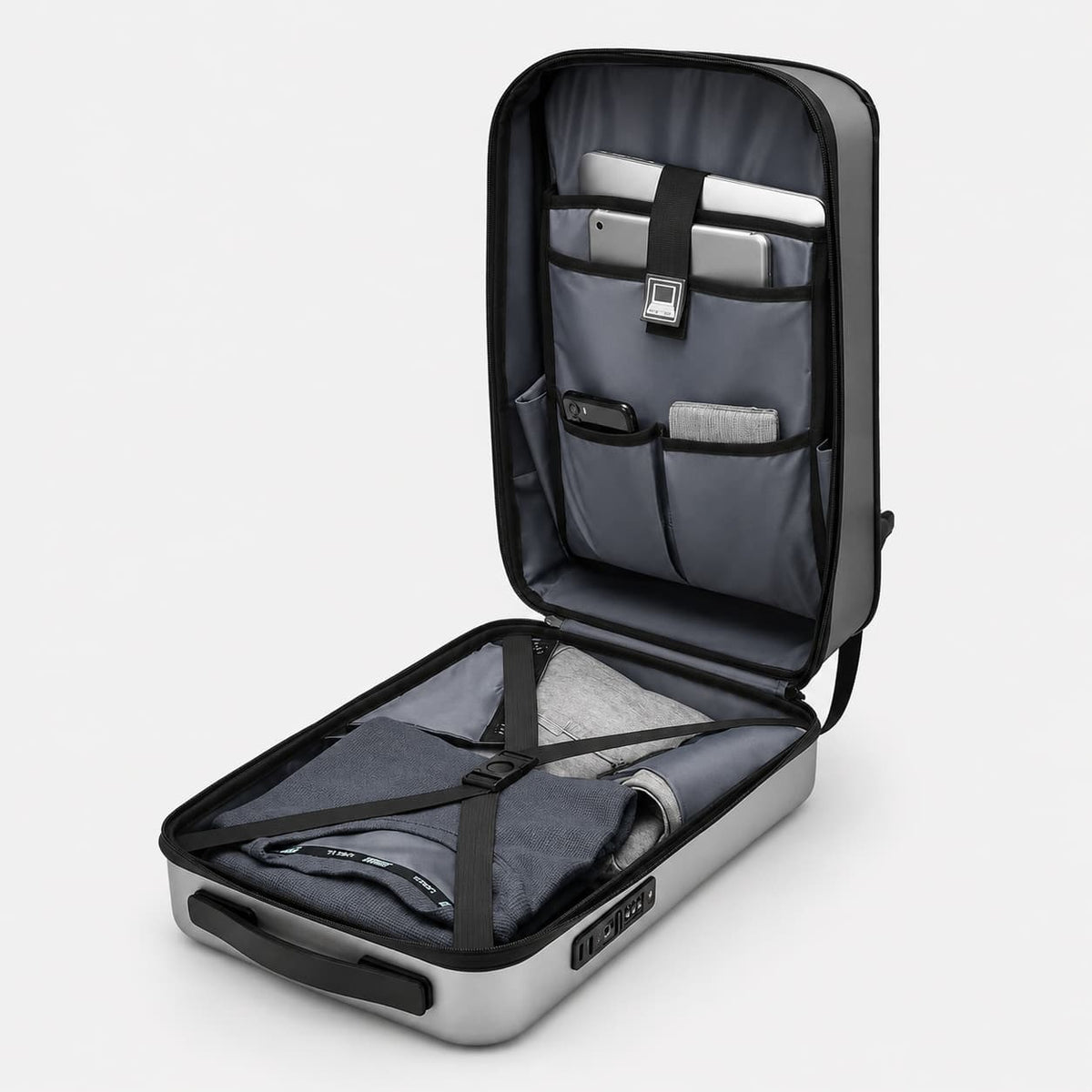 Ultra-Slim Rigid Plastic Backpack Maison Dorsal