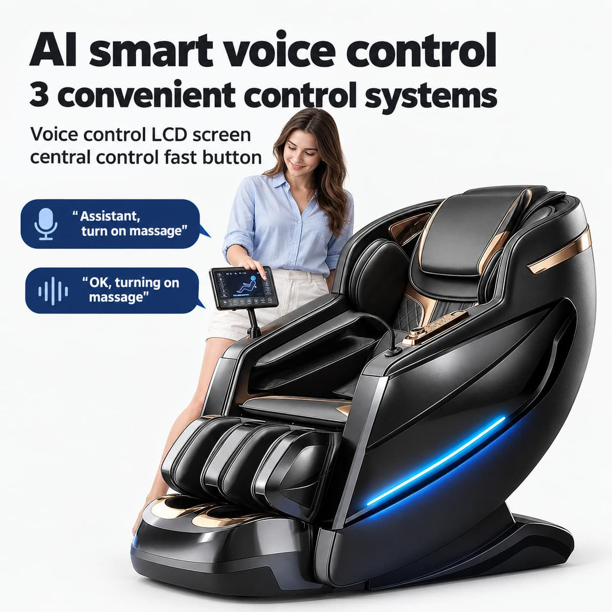 Massage Chair 6D Multifunctional Zero Gravity