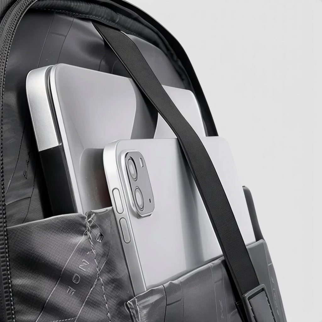 Travel Backpacks For Women Black Flap Top ruksly