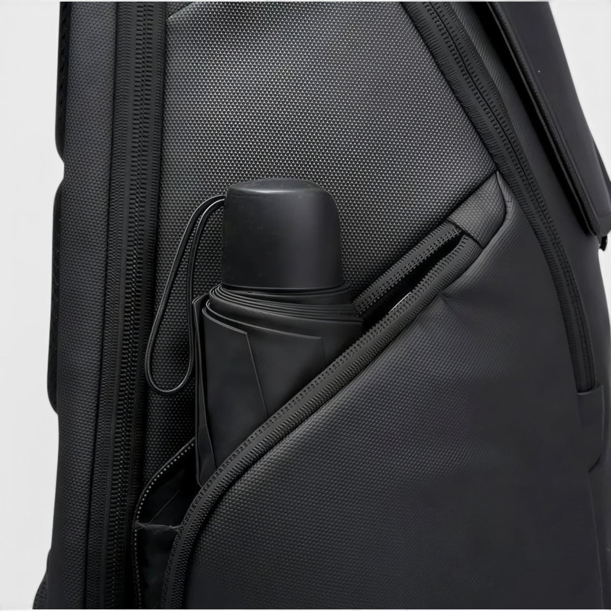 Travel Backpacks For Women Black Flap Top ruksly