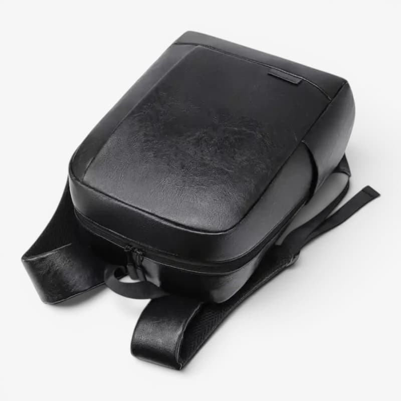 Men’s Leather Laptop Backpack ruksly