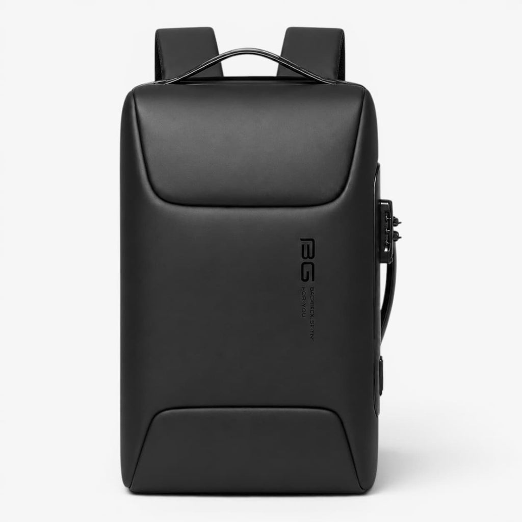 Black Anti-Theft Backpack – Secure & Stylish Maison Sacori
