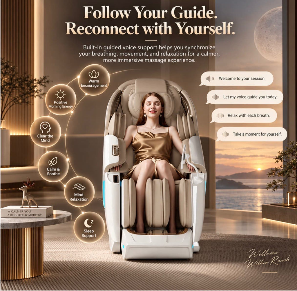 Massage Chair 4D Dual-Core Zero Gravity