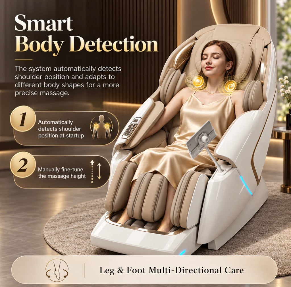 Massage Chair 4D Dual-Core Zero Gravity