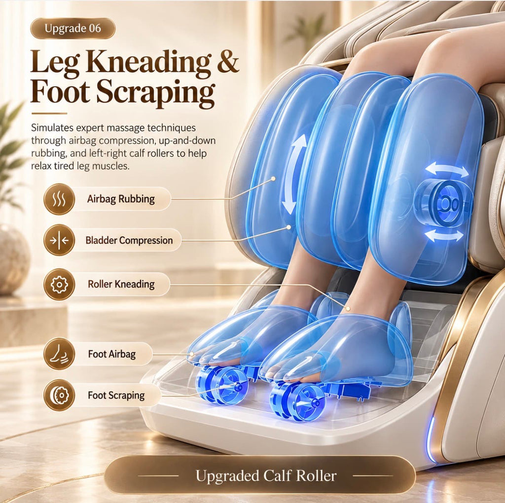 Massage Chair 4D Dual-Core Zero Gravity