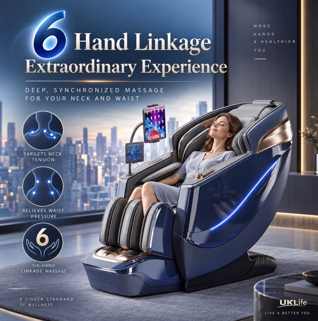 Massage Chair 6D Dual-Core Zero Gravity
