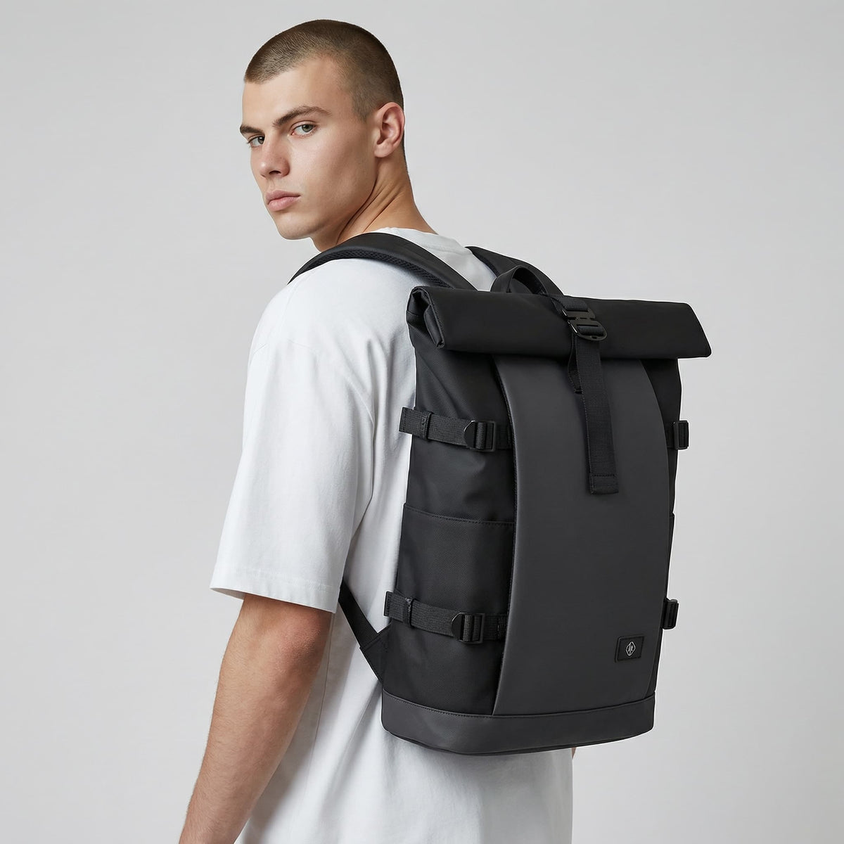 Rolltop Backpack Water-Resistant – ruksly