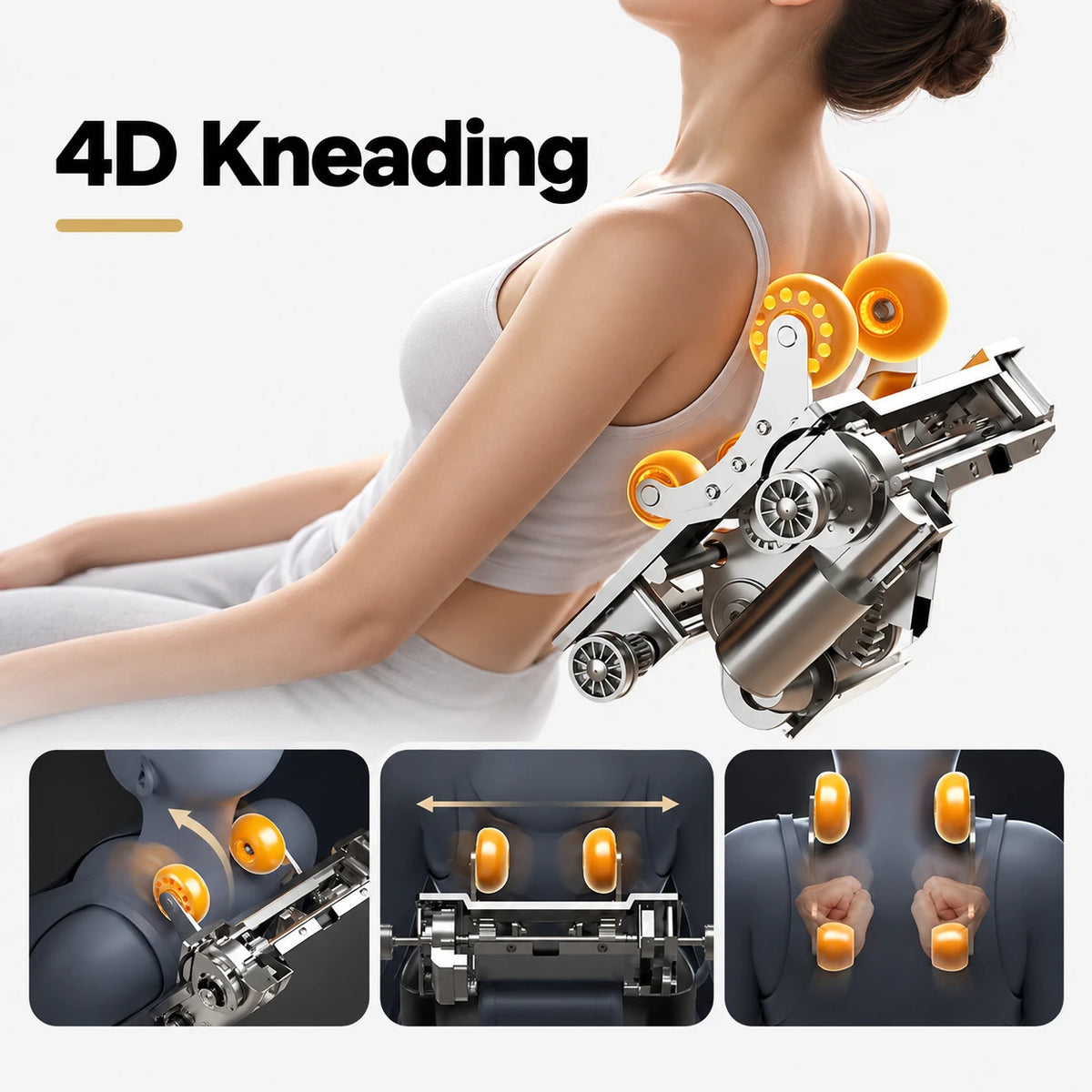 Massage Chair 4D Dual-Core Zero Gravity