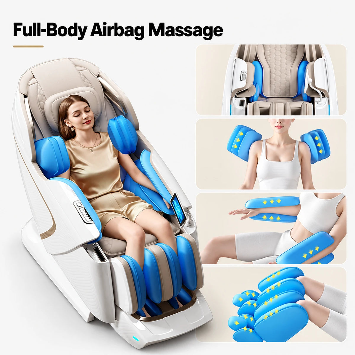 Massage Chair 4D Dual-Core Zero Gravity