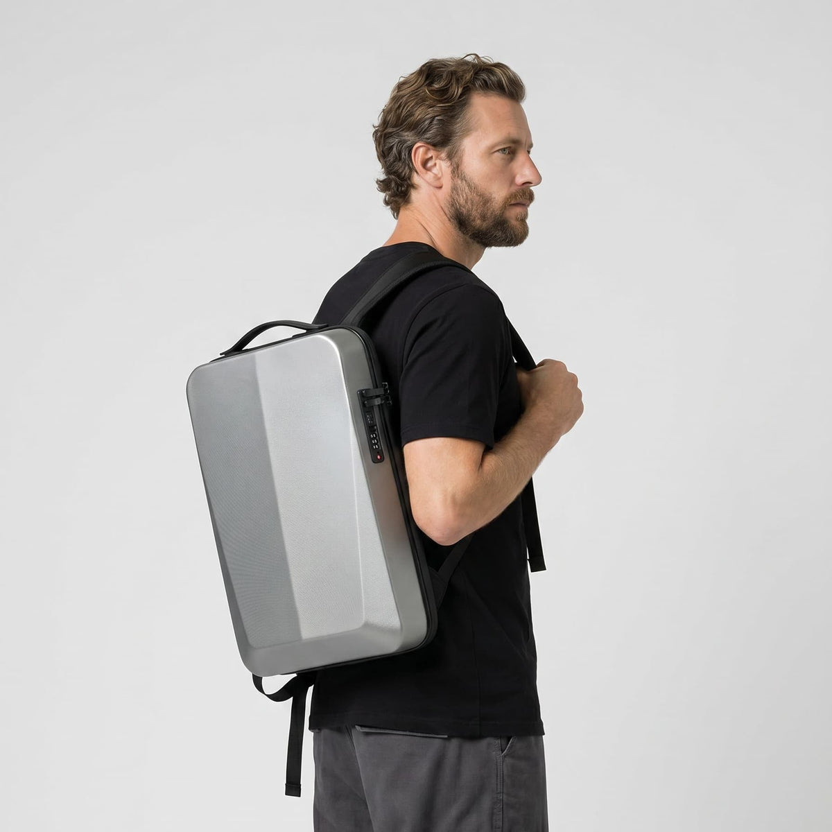 Ultra-Slim Rigid Plastic Backpack Maison Dorsal
